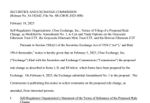 SEC Trưng Cầu Dân Ý Về Việc Phê Duyệt Giao Dịch Quyền Chọn Cho ETF Ethereum Giao Ngay