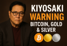 Robert Kiyosaki cảnh báo thị trường sụp đổ, khẳng định niềm tin vào Bitcoin, vàng và bạc